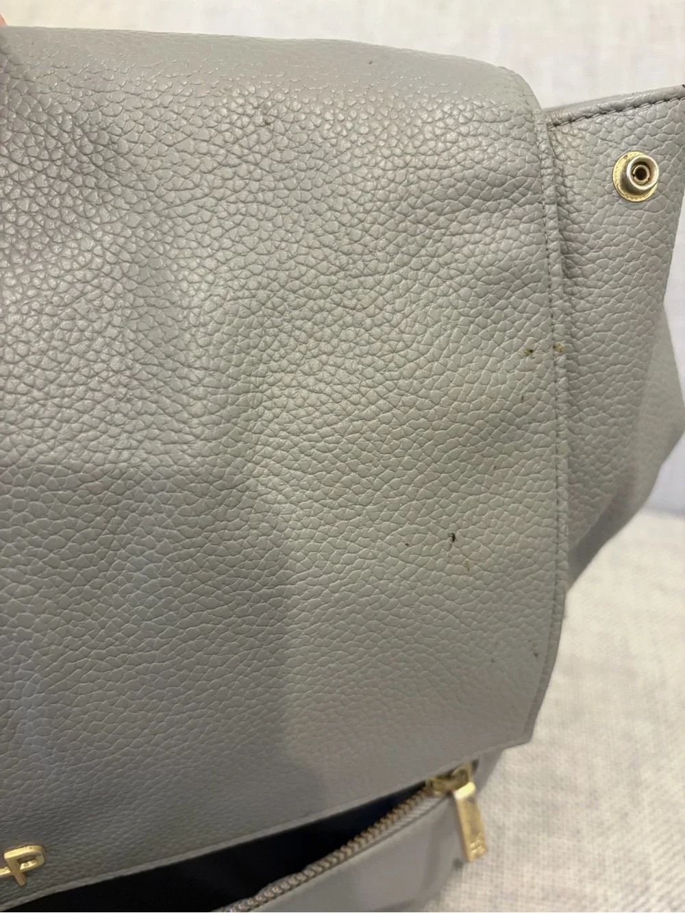 Freshly Picked Classic Diaper Bag, Stone